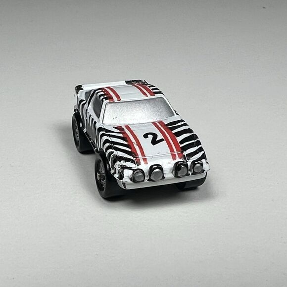 Galoob Micro Machines 1980's Mazda RX-7 Orange Taillights Variation - Picture 4 of 7